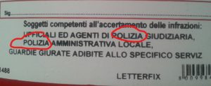 Parola Realia: POLIZIA